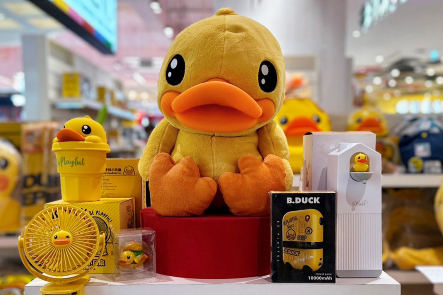 Embrace the Quirkiness with B.Duck Jumbo Plushies!