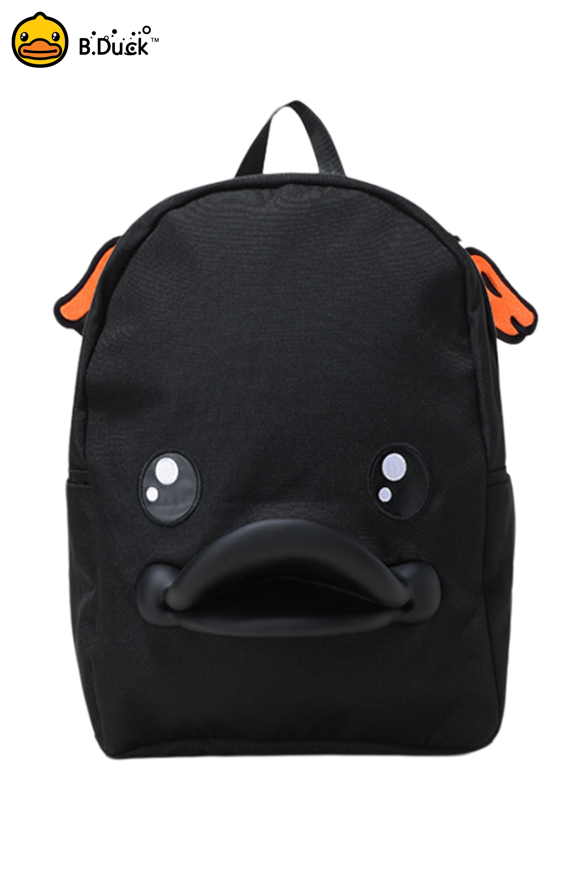 B Duck Black Backpack Adjustable Shoulder Strap Kids Toddler