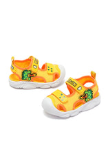 B.Duck Toddler Shoes Sandals Velcro Sneakers Dinosaur Patterns