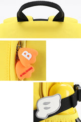 B.DuckBackpack Yellow Wings Side Pockets Children