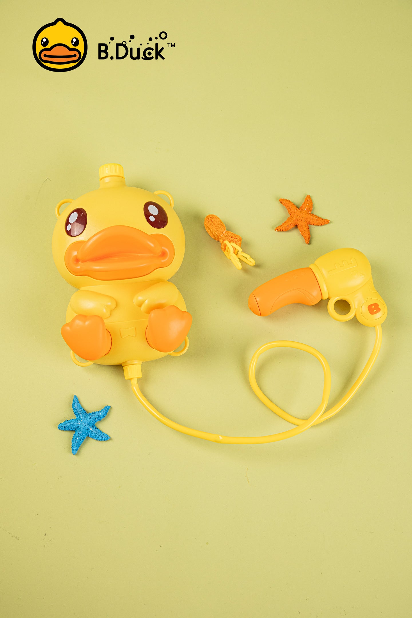 B.Duck Toy Super Water Soaker Squirt Guns Summer Outdoor Play