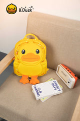 B.Duck Mini Backpack Yellow Cute For Kids Child Mesh Pocket