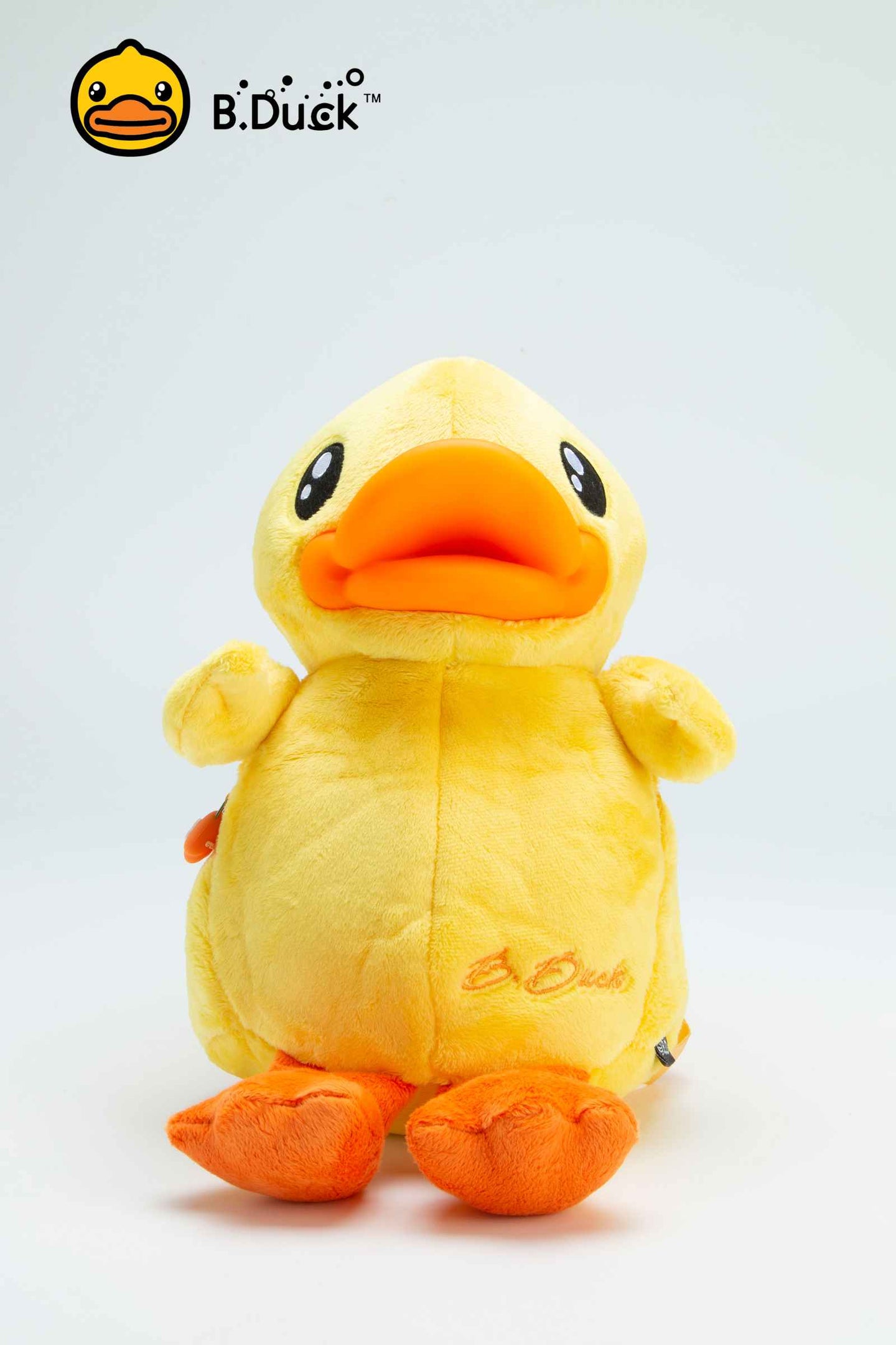 B.Duck Yellow 3D Duckbill Backpack Doll Toy Comfortable Handle