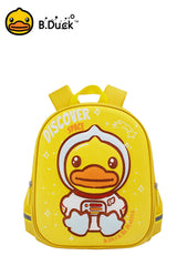 B.Duck Cute Large Yellow Backpack For Kids Cartoon Printing