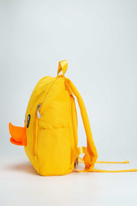 B.Duck Cute Yellow 3D Duckbill Backpack Double Shoulder Straps