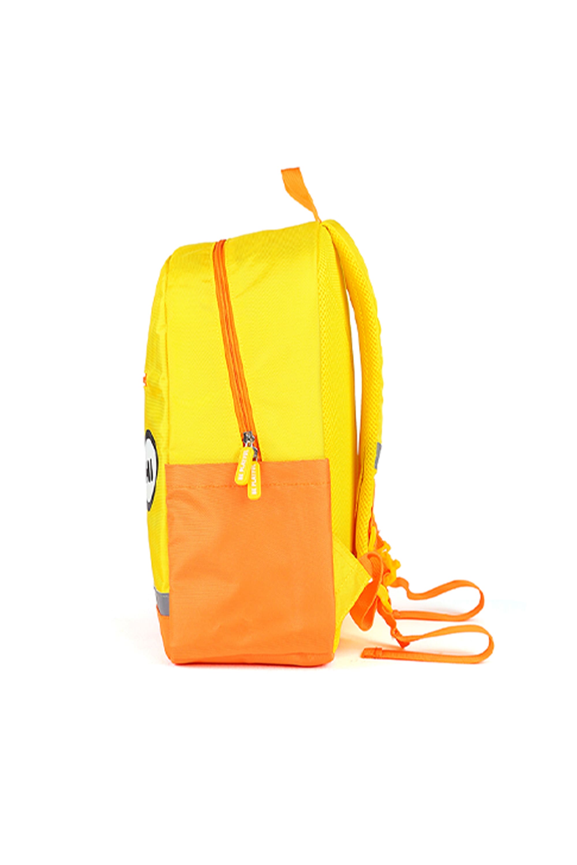 B.Duck Backpack Kids Yellow Orange Color-blocking Mesh Straps