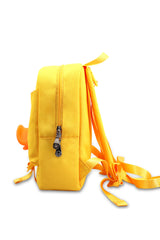 B.Duck Yellow Backpack Kids Umbrella Double Shoulder Strap