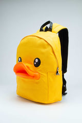 B.Duck Backpack Yellow Large 3D Duckbill Shape For Kids