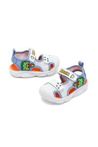 B.Duck Toddler Shoes Sandals Velcro Sneakers Dinosaur Patterns