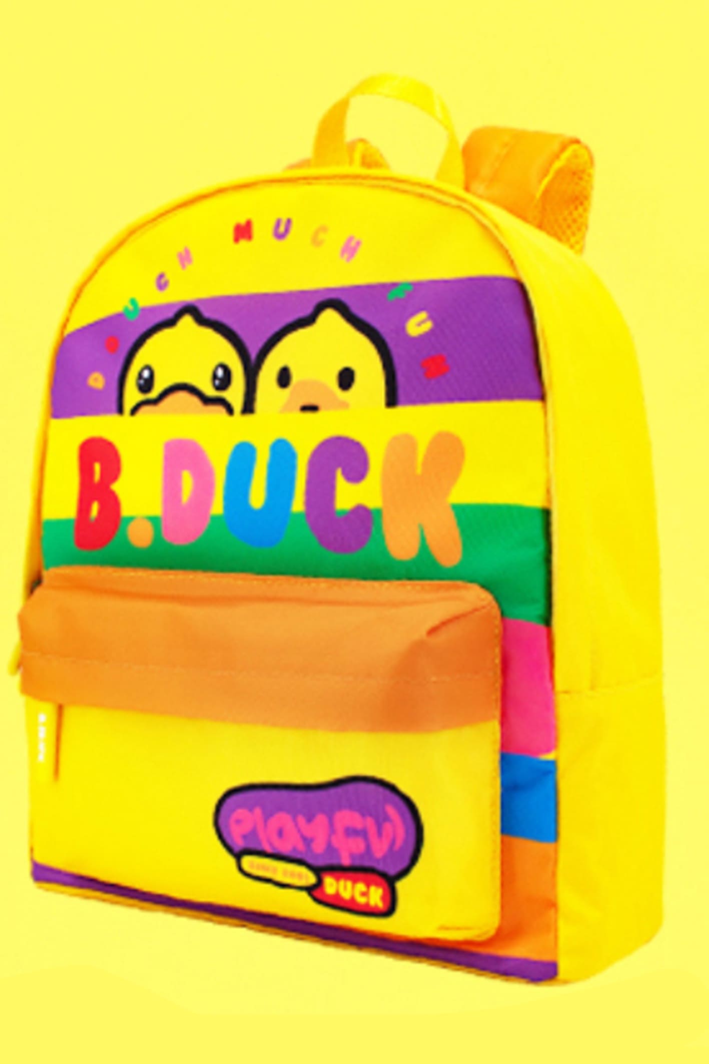 B.Duck Large Lightweight Multi-Color Backpack For Kids