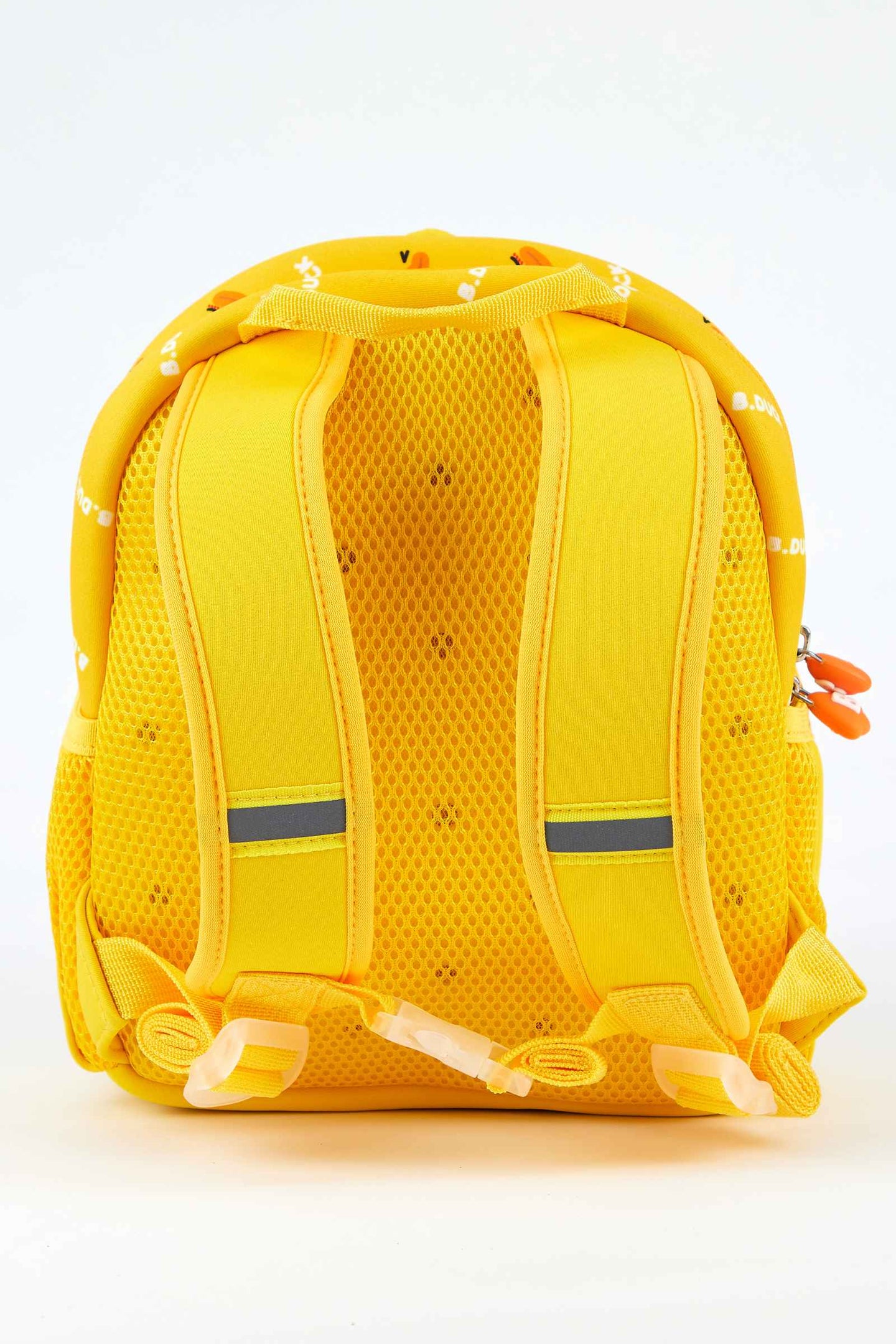 B.Duck Mini Backpack Yellow Cute For Kids Child Mesh Pocket