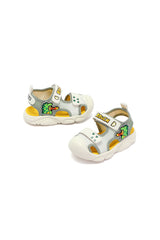 B.Duck Toddler Shoes Sandals Velcro Sneakers Dinosaur Patterns