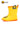 B.Duck Toddler Kids Rain Boots Color-Blocking Waterproof