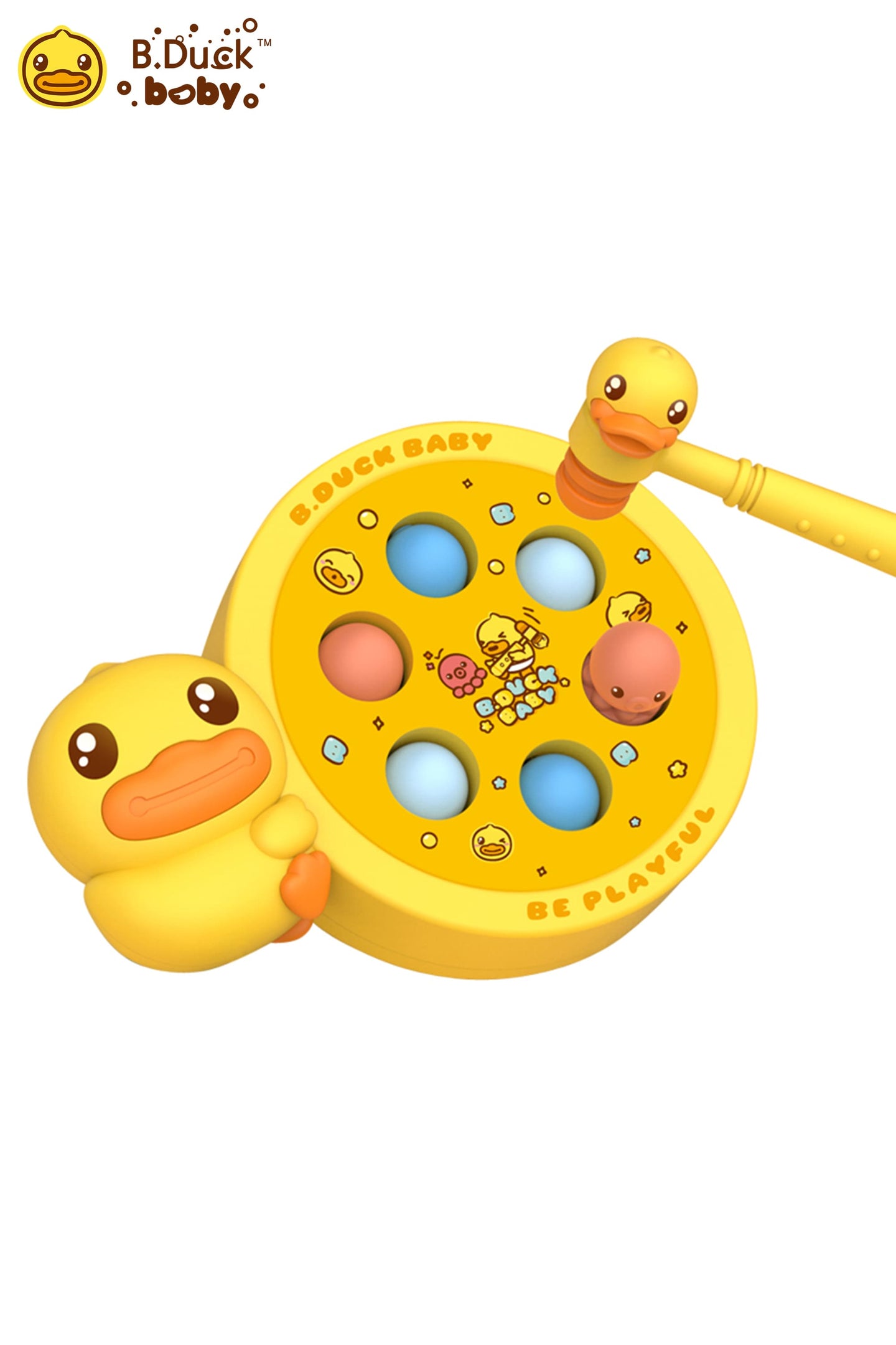 B.Duck Interactive Pounding Toy with Hammers Durable