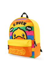 B.Duck Cute Large Multi-Color Backpack For Kids Children Cartoon