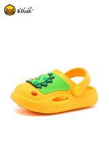 B.Duck Kids Toddler Dinosaur Cartoon Slides Sandals Shoes