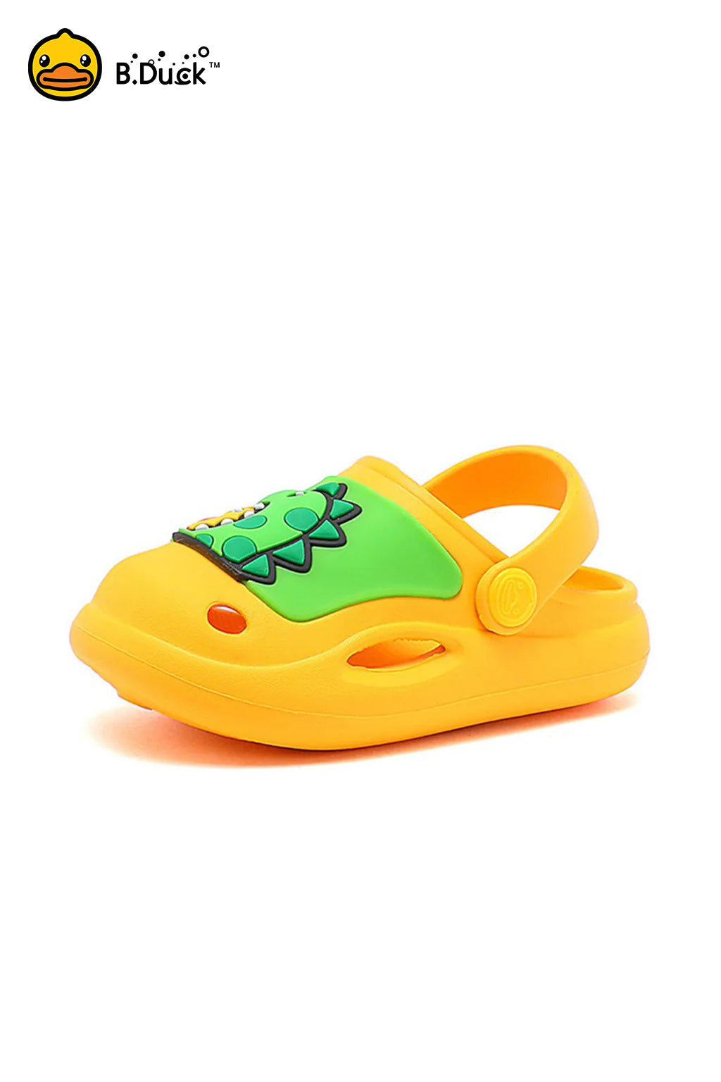 B.Duck Kids Toddler Dinosaur Cartoon Slides Sandals Shoes