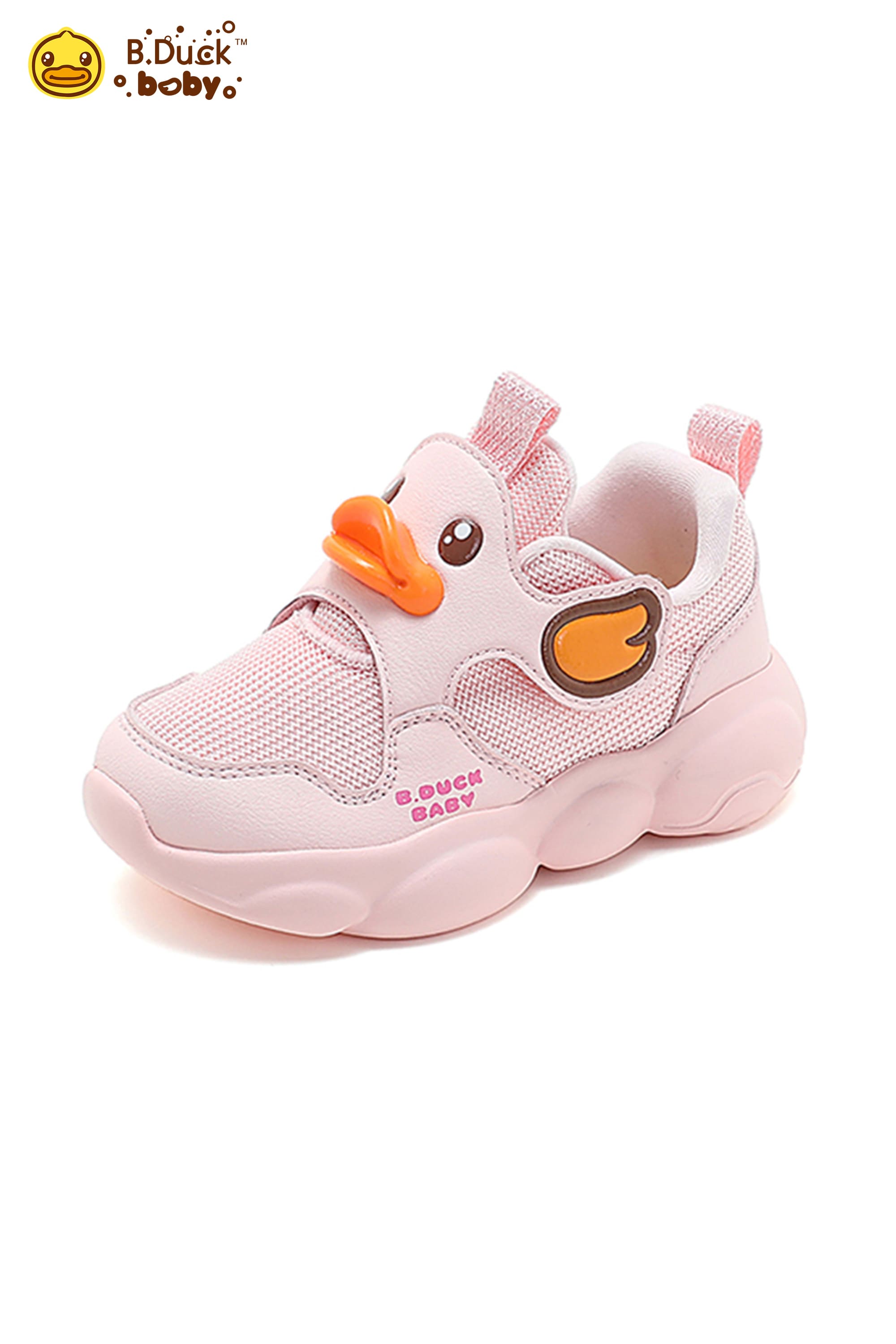 B.Duck Breathable Kids Shoes Velcro Sneakers Lightweight