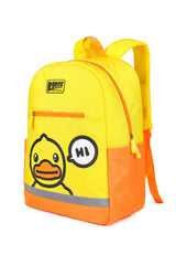 B.Duck Backpack Cartoon Yellow Color-Blocking Hand Wash