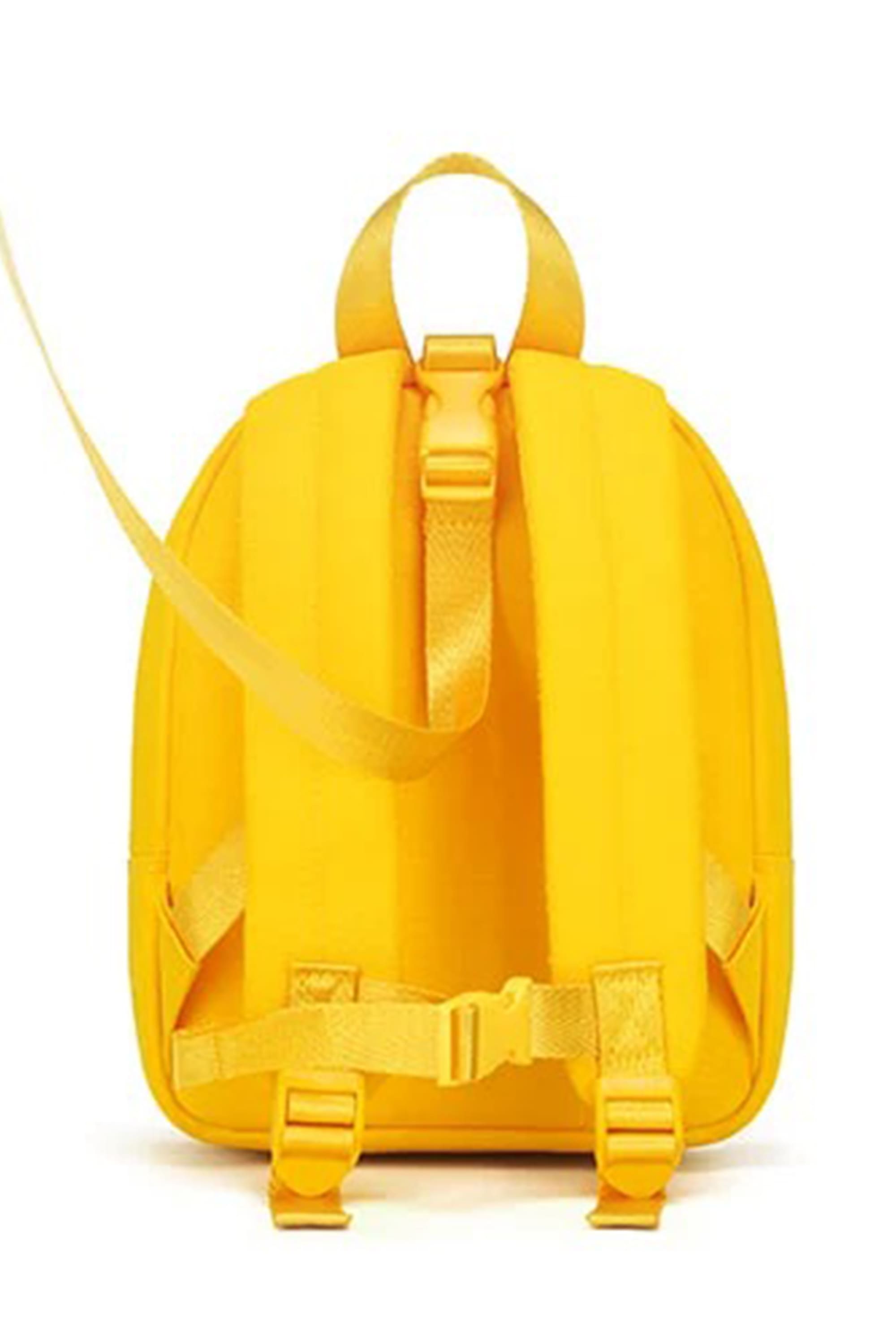 B.Duck Yellow 3D Duchbill Shape Backpack Children Two-way Zipper