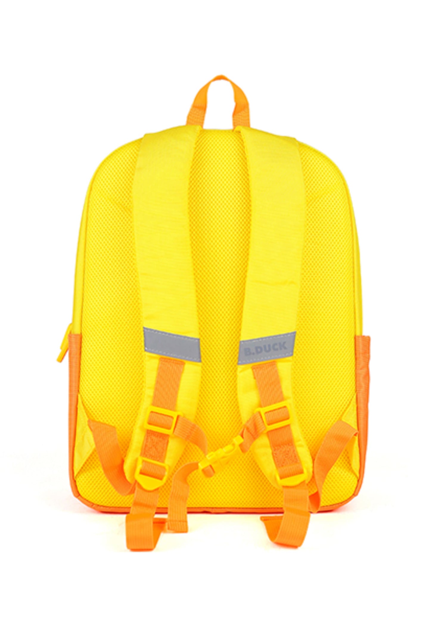 B.Duck Backpack Cartoon Yellow Color-Blocking Hand Wash