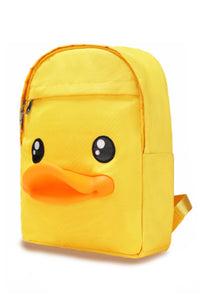 B.Duck Yellow Backpack For Kids Cartoon Double Shoulder Strap