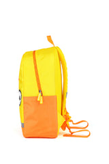 B.Duck Backpack Cartoon Yellow Color-Blocking Hand Wash