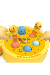 B.Duck Interactive Pounding Toy with Hammers Durable