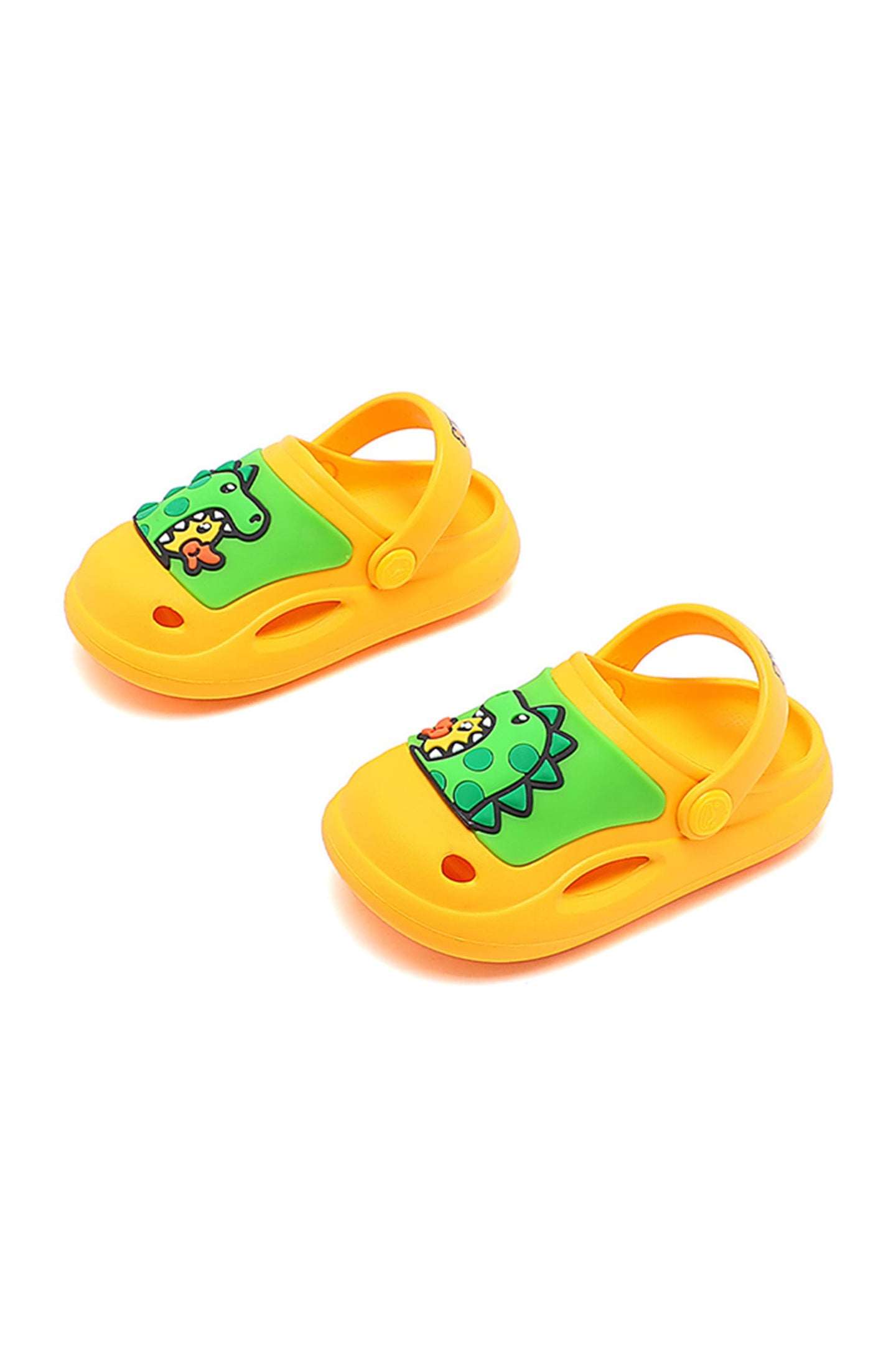 B.Duck Kids Toddler Dinosaur Cartoon Slides Sandals Shoes