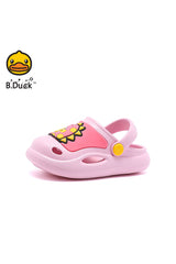 B.Duck Kids Toddler Dinosaur Cartoon Slides Sandals Shoes