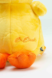 B.Duck Yellow 3D Duckbill Backpack Doll Toy Comfortable Handle