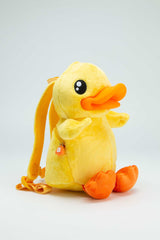 B.Duck Yellow 3D Duckbill Backpack Doll Toy Comfortable Handle