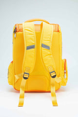 B.Duck Yellow Backpack Handle For Kids Pockets Cute Patterns